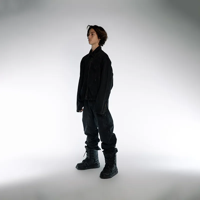BLACK8MOB AW24 Jackets & Coats Unisex Black-4