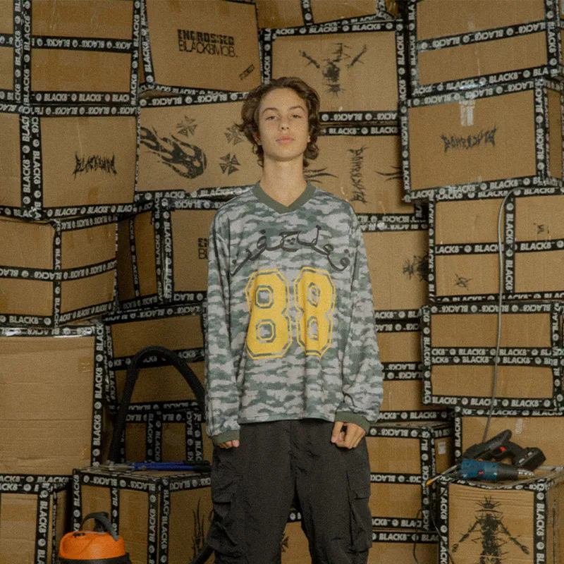 BLACK8MOB T Shirt Unisex Camouflage-1