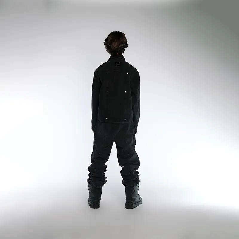 BLACK8MOB AW24 Jackets & Coats Unisex Black-5