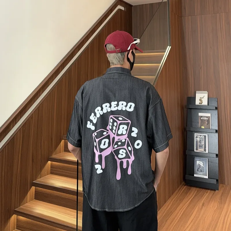 Ferrero Ross Shirt Unisex Dark Gray-2