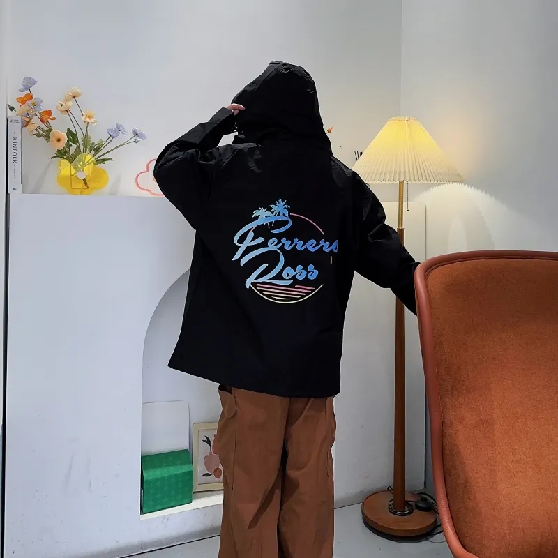 Ferrero Ross Windbreaker Jackets Unisex-5