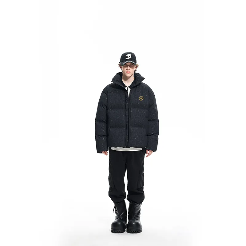 Ferrero Ross Puffer Jacket Unisex Black-4