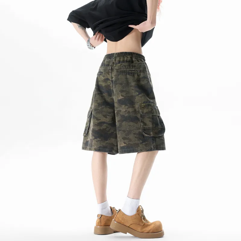 WOHOO Cargo Shorts Unisex-5