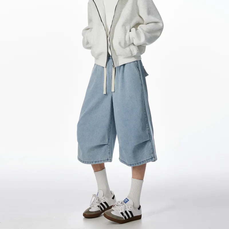 WOHOO Denim Shorts Unisex-3