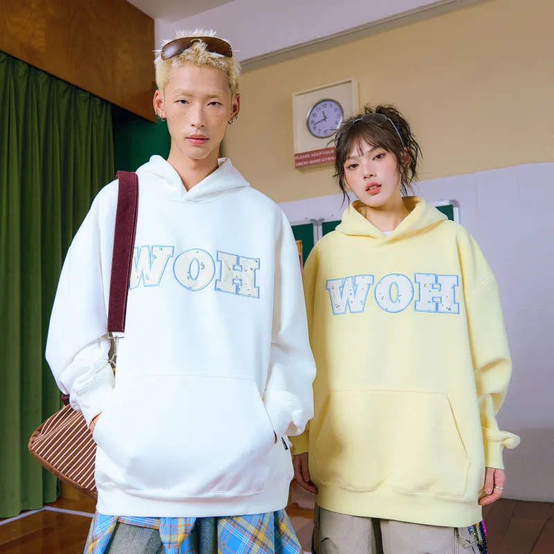 WOHOO Thickened And Fleece Lined Sweatshirt Unisex-9