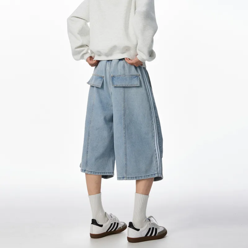 WOHOO Denim Shorts Unisex-5
