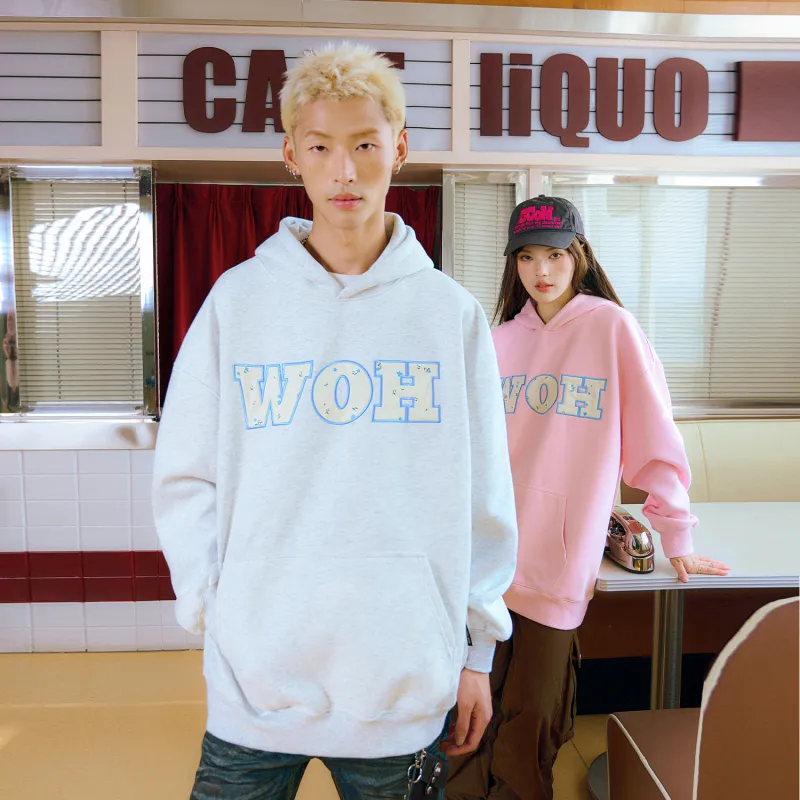 WOHOO Thickened And Fleece Lined Sweatshirt Unisex-8