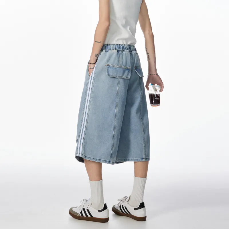 WOHOO Denim Shorts Unisex-4
