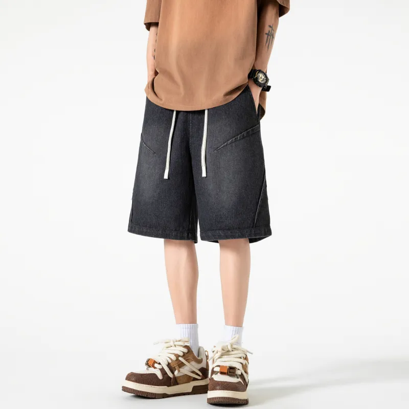WOHOO Denim Shorts Unisex-3