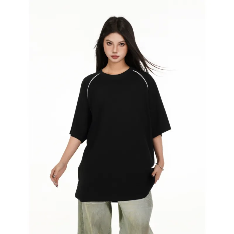 WOHOO Drop Shoulder Sleeve T Shirt Unisex-3