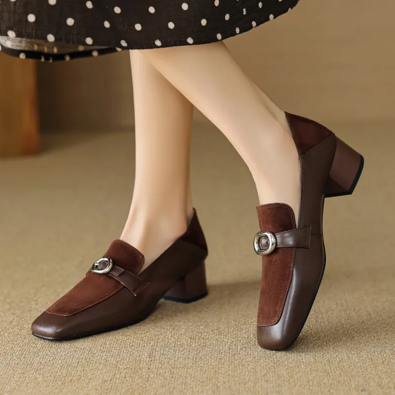 BETSY Loafers 4.5cm Women's Brown-1