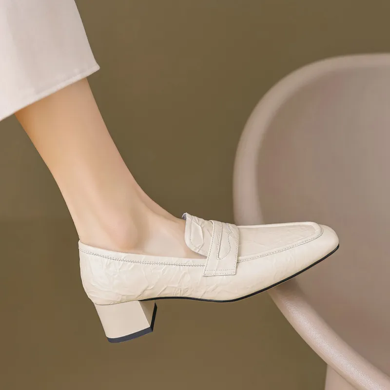 BETSY Loafers 4.2cm Women's Ecru-1