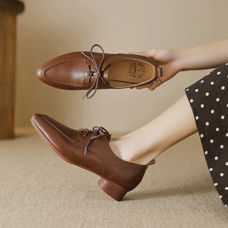 BETSY Loafers 3cm Women's Brown-5
