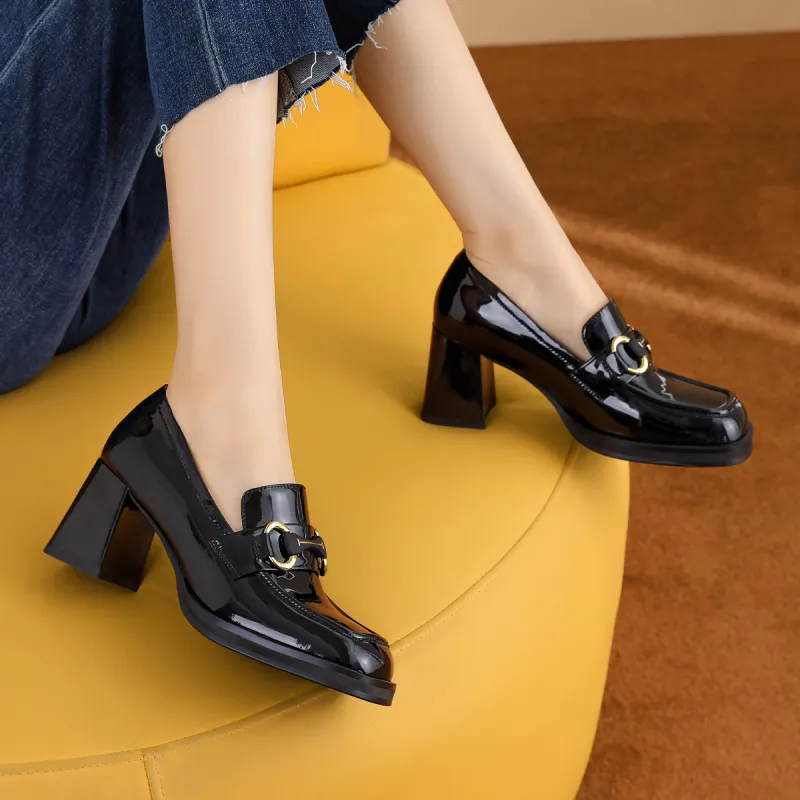 BETSY Loafers Women's Black-4