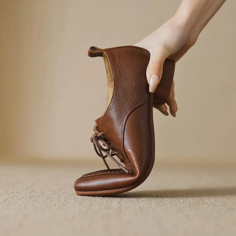 BETSY Loafers 3cm Women's Brown-6