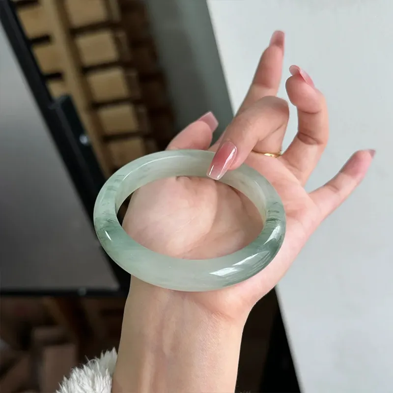 ZOKS Tianshan Jade Jade Bangles Women's-4