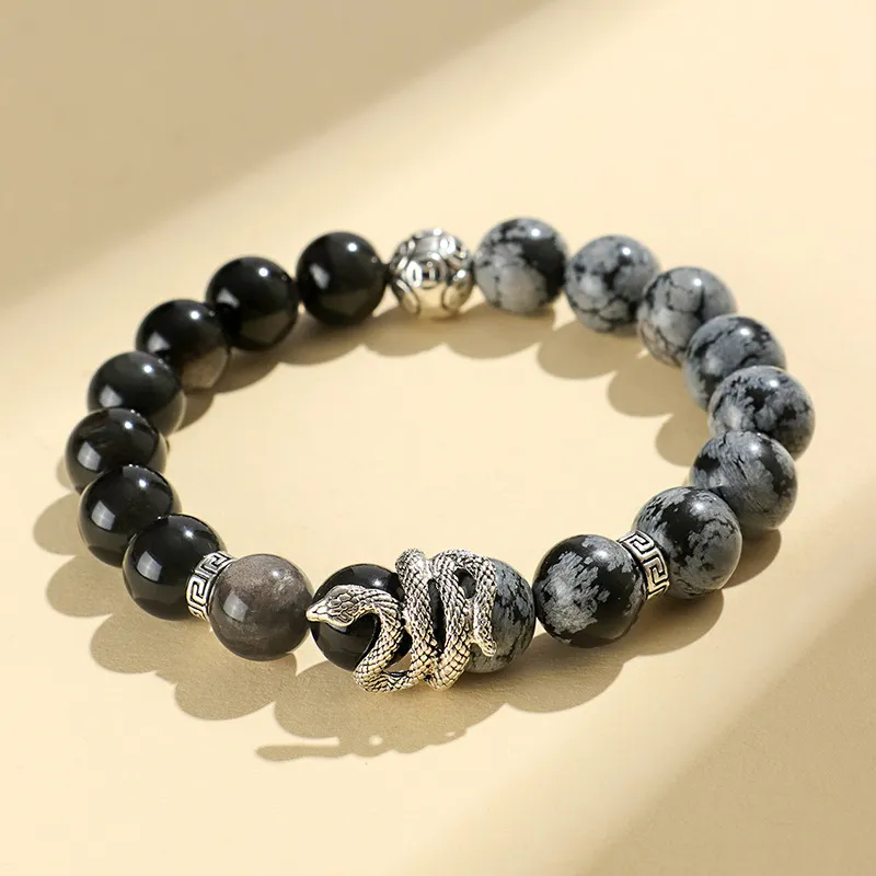 ZOKS Map Stone Bracelets Unisex-8