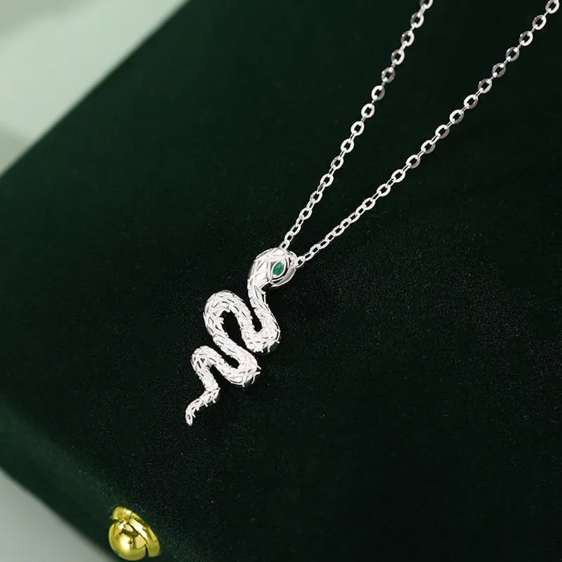 ZOKS S925 Silver Necklaces Women's-5