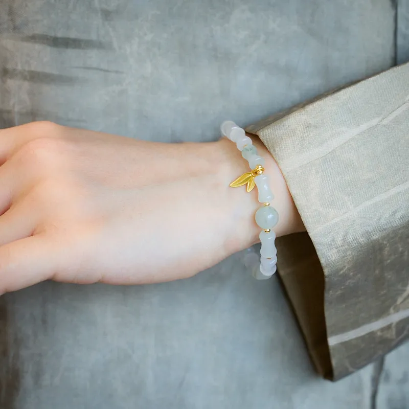 ZOKS Tianshan Jade Jade Bracelets Women's-1