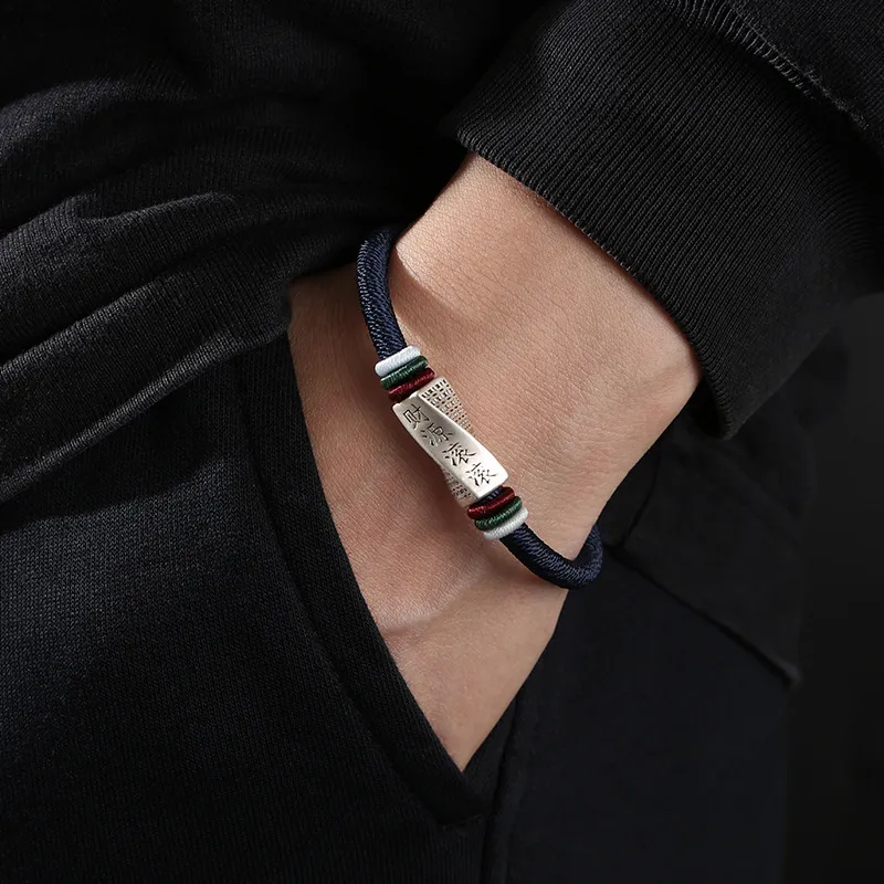 ZOKS S999 Fine Silver Bracelets Unisex-4