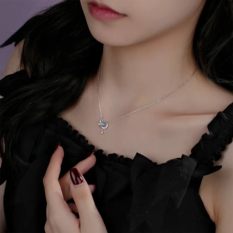 ZOKS S925 Silver Necklaces Women's-1