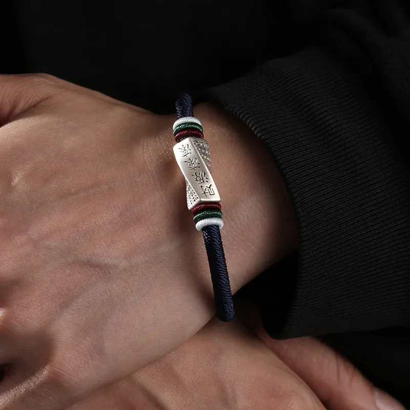 ZOKS S999 Fine Silver Bracelets Unisex-5