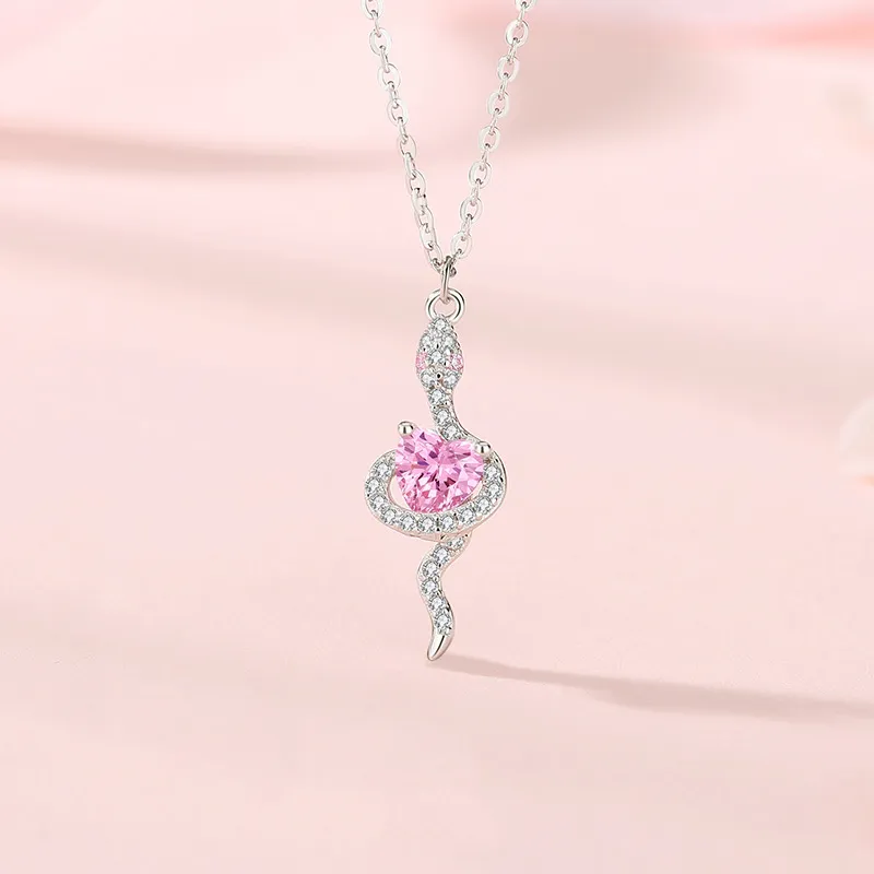 ZOKS S925 Silver Necklaces Women's-4
