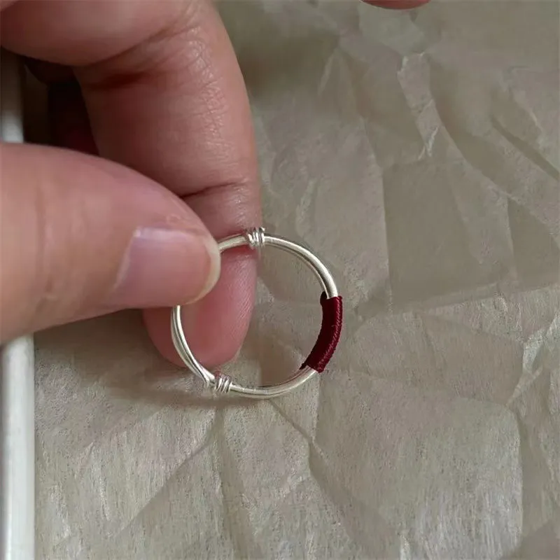 ZOKS S999 Fine Silver Rings Unisex-3