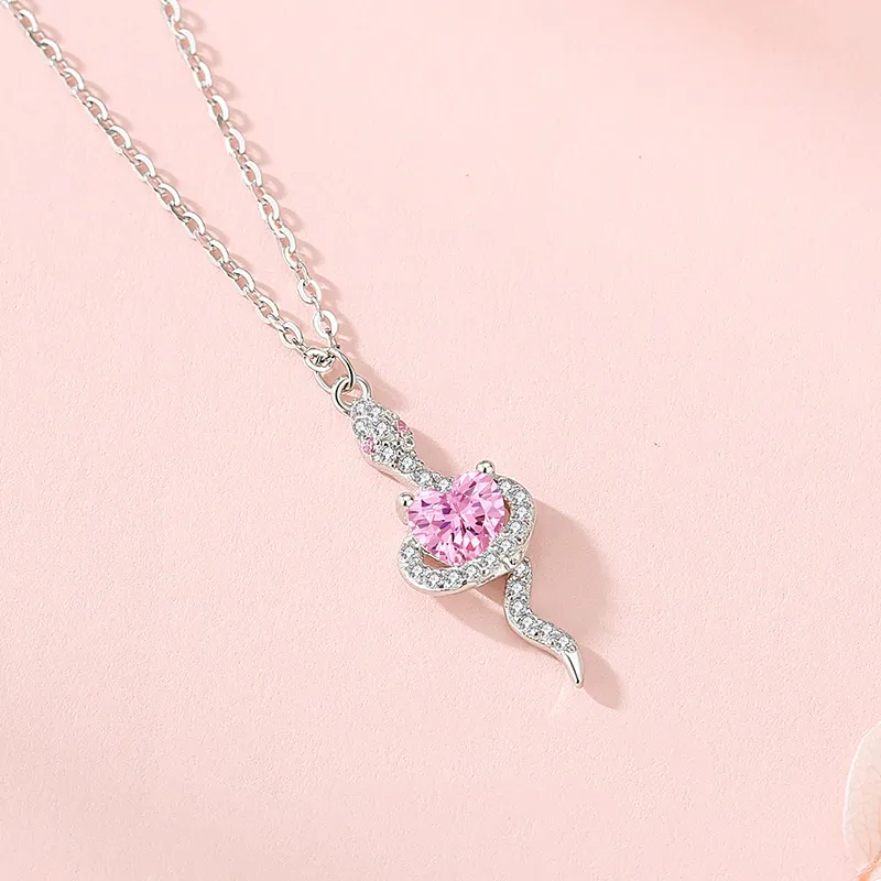ZOKS S925 Silver Necklaces Women's-1