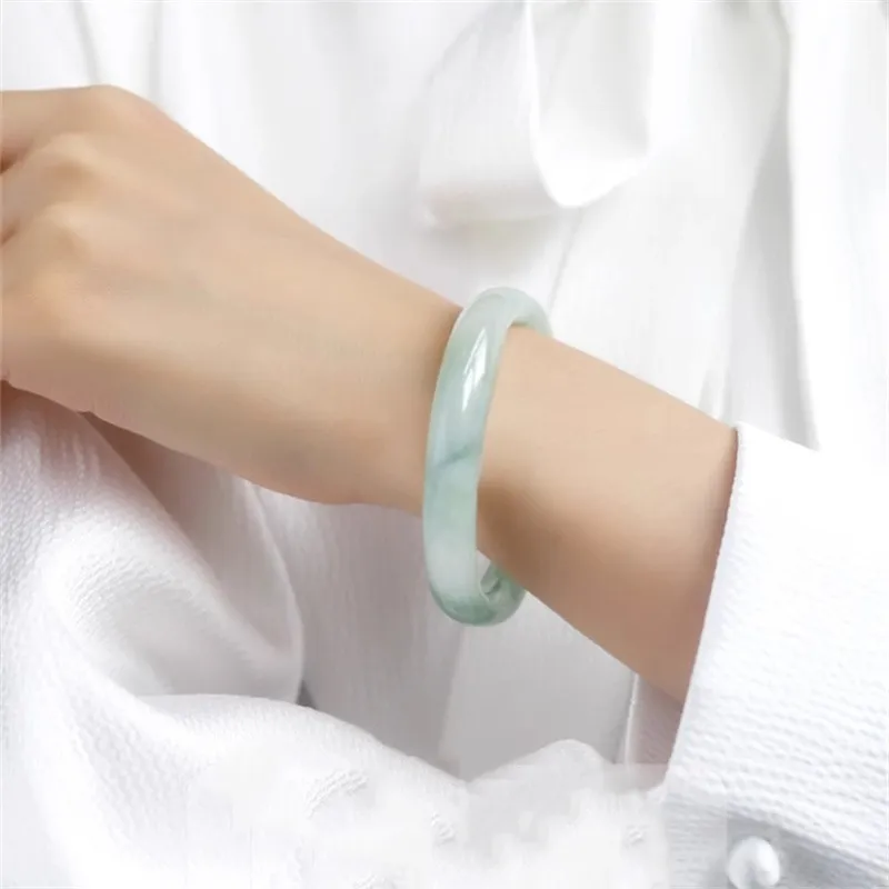 ZOKS Tianshan Jade Jade Bangles Women's-5