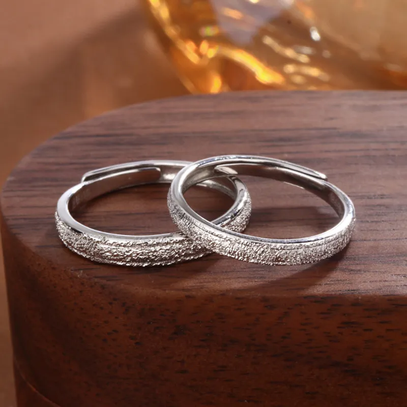 ZOKS S999 Fine Silver Rings Unisex-2