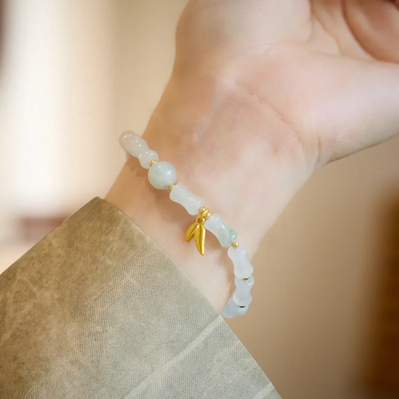 ZOKS Tianshan Jade Jade Bracelets Women's-2