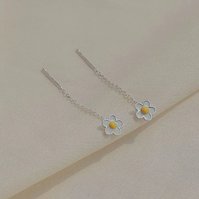 ZOKS Alloy Drop Earrings Women's-3