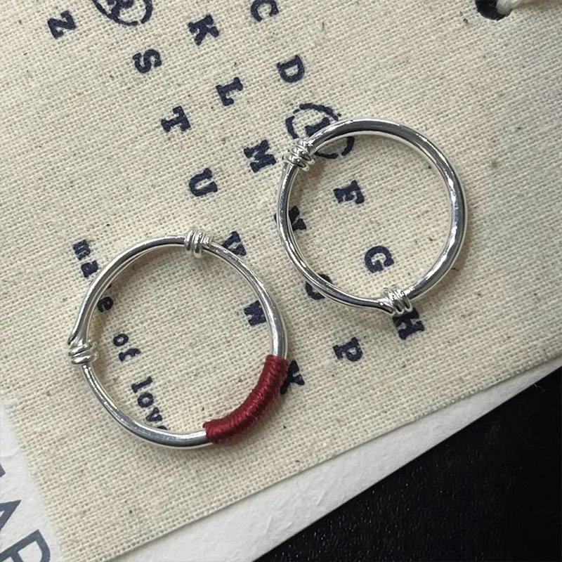 ZOKS S999 Fine Silver Rings Unisex-7