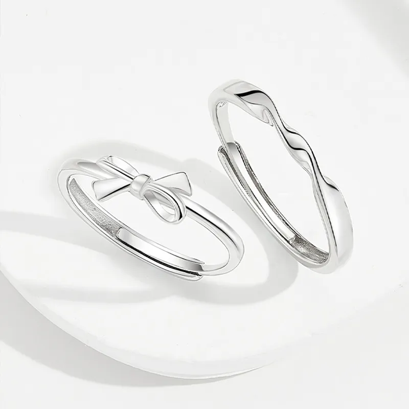 ZOKS S999 Fine Silver Rings Unisex-1