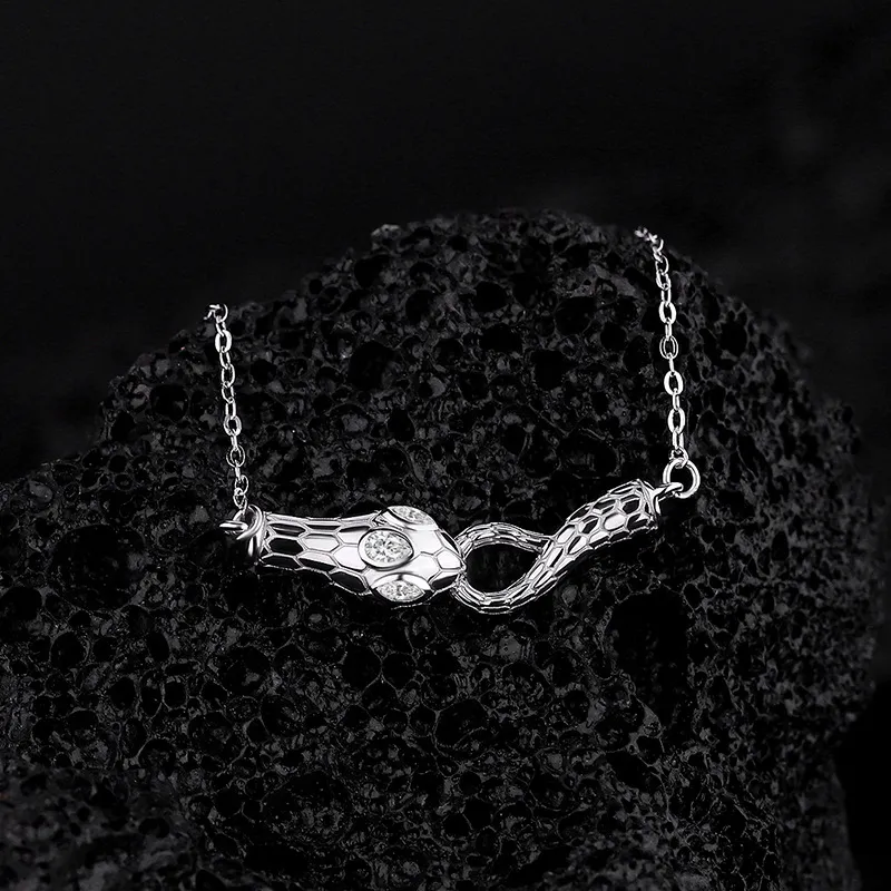 ZOKS S999 Fine Silver Necklaces Women's-3