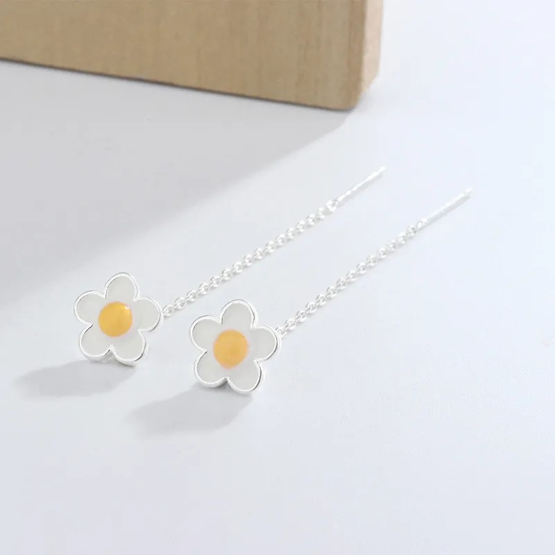 ZOKS Alloy Drop Earrings Women's-5