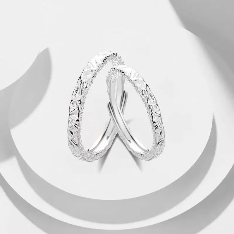 ZOKS S999 Fine Silver Rings Unisex-2