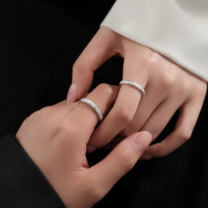 ZOKS S999 Fine Silver Rings Unisex-5