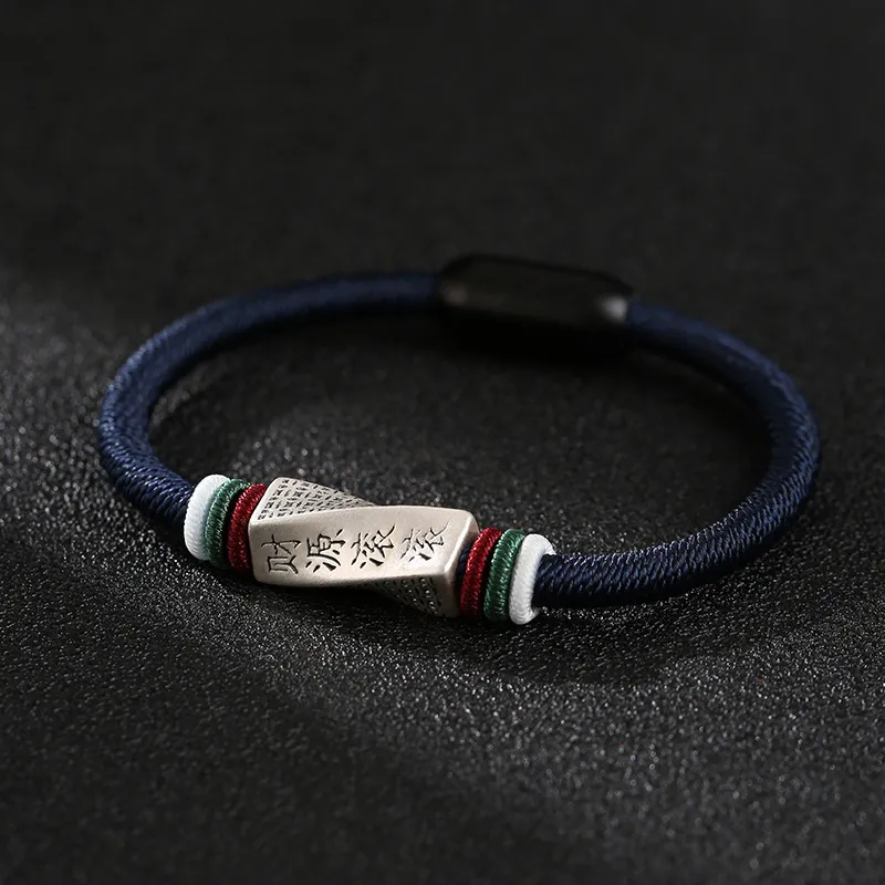 ZOKS S999 Fine Silver Bracelets Unisex-3