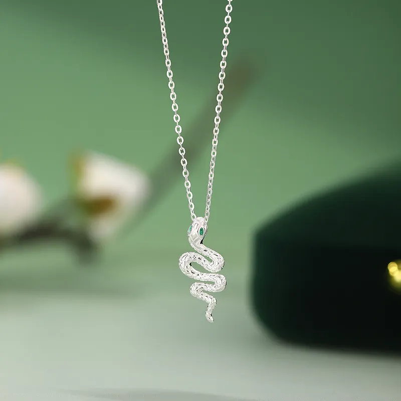 ZOKS S925 Silver Necklaces Women's-3