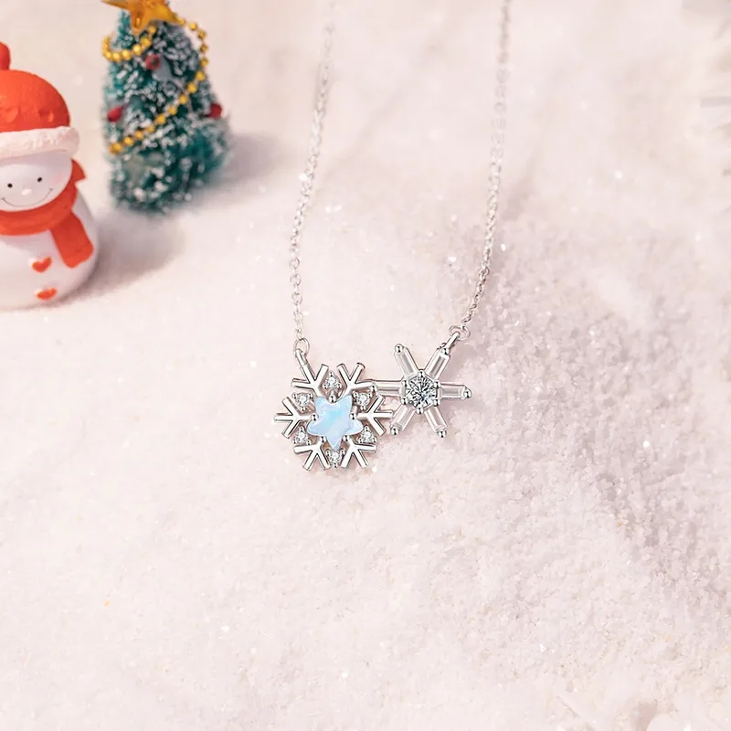 ZOKS S925 Silver Necklaces Women's-3