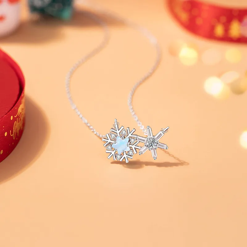 ZOKS S925 Silver Necklaces Women's-2