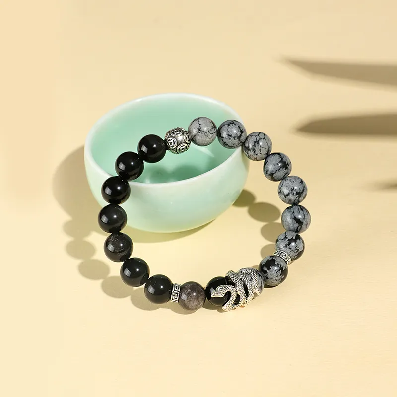 ZOKS Map Stone Bracelets Unisex-7