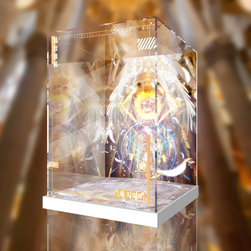 AOWOBOX Compatibility With Punishing: Gray Raven Liv. Twilight Praying For Wings Figure Display Case Model Accessories-11