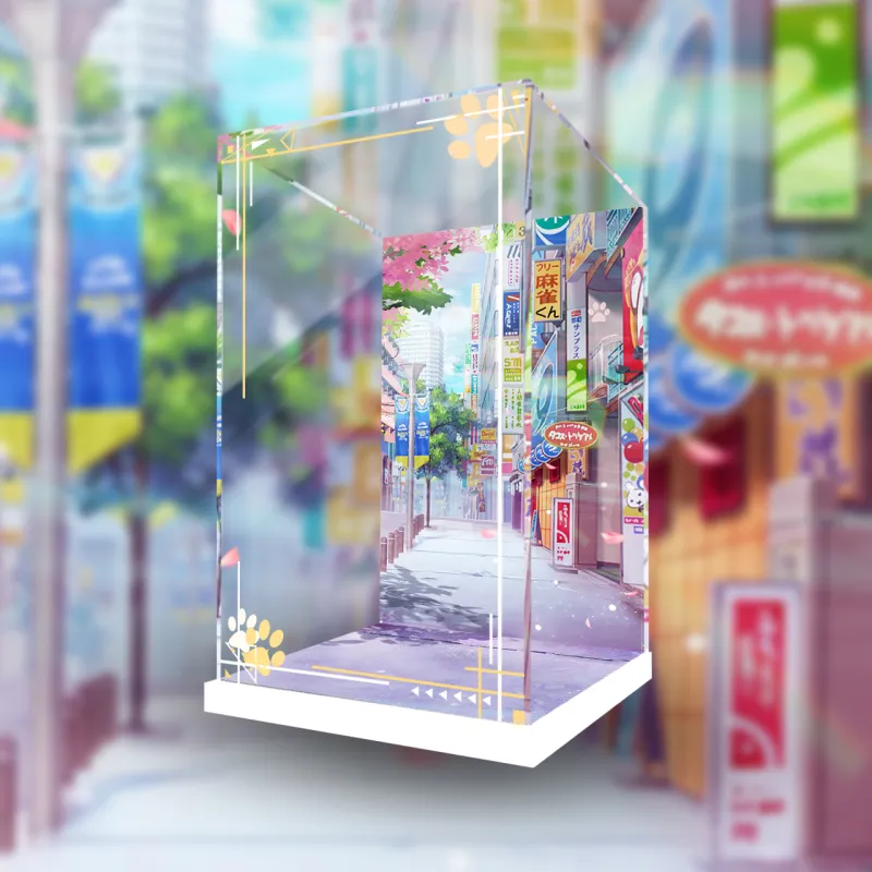 AOWOBOX Compatibility With Taito Chainsaw Man Paw Patrol Figure Display Case Model Accessories-8