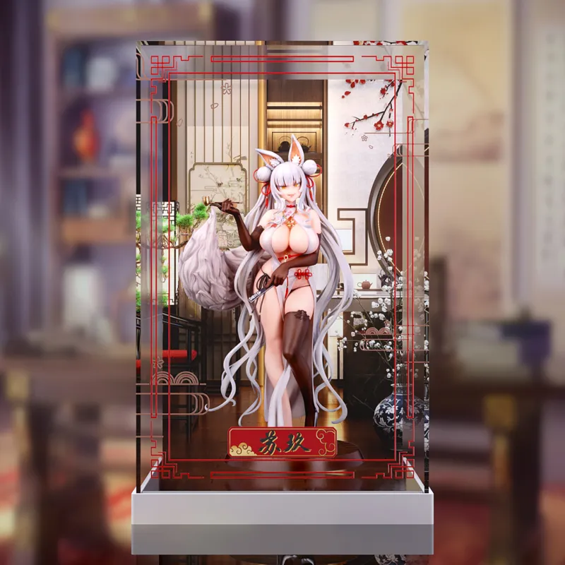 AOWOBOX Compatibility With Kai Tian Studio SSR FIGURE Xian Ren Guan Suku Hand Puppet Display Case Model Accessories-5