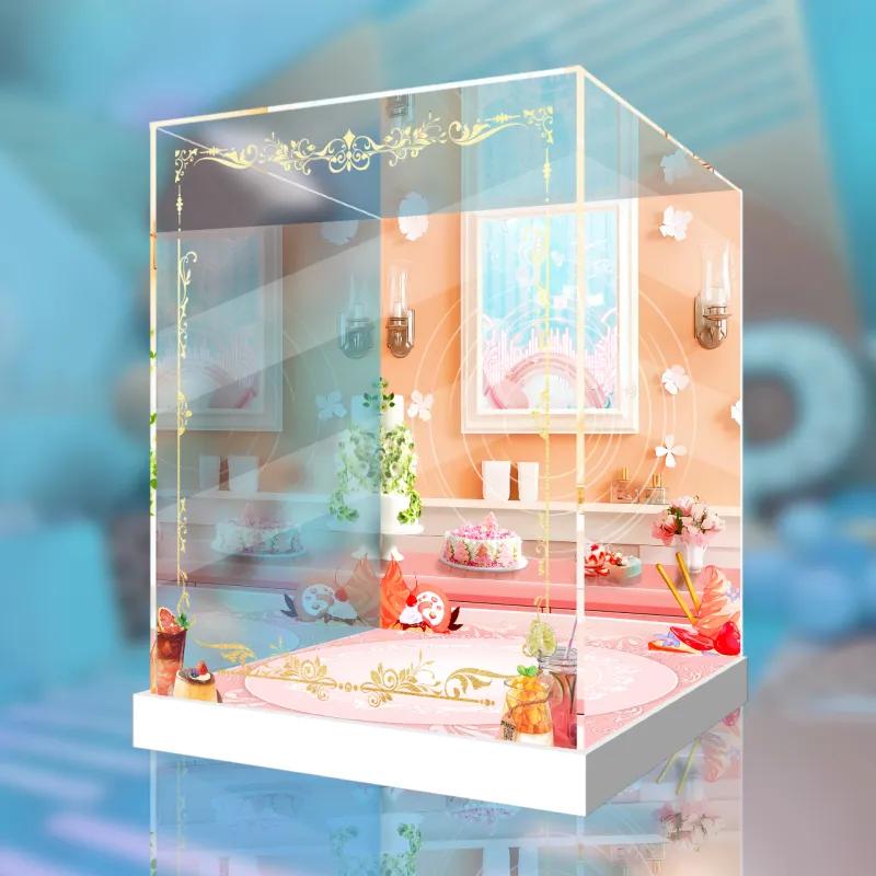 AOWOBOX Compatible With Myethos A-SOUL Garan Sweetheart Time Ver. Figurine Display Box Model Accessories-3