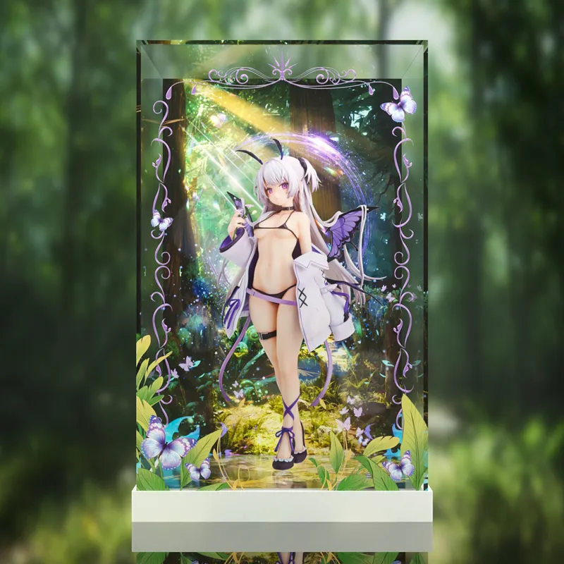 AOWOBOX Compatibility With AOKO Bichiniya Figure Display Case Model Accessories-1