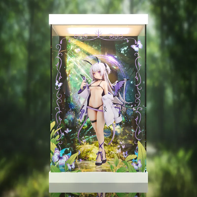 AOWOBOX Compatibility With AOKO Bichiniya Figure Display Case Model Accessories-9